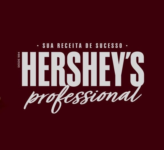 Logo da marca Hershey's Professional.