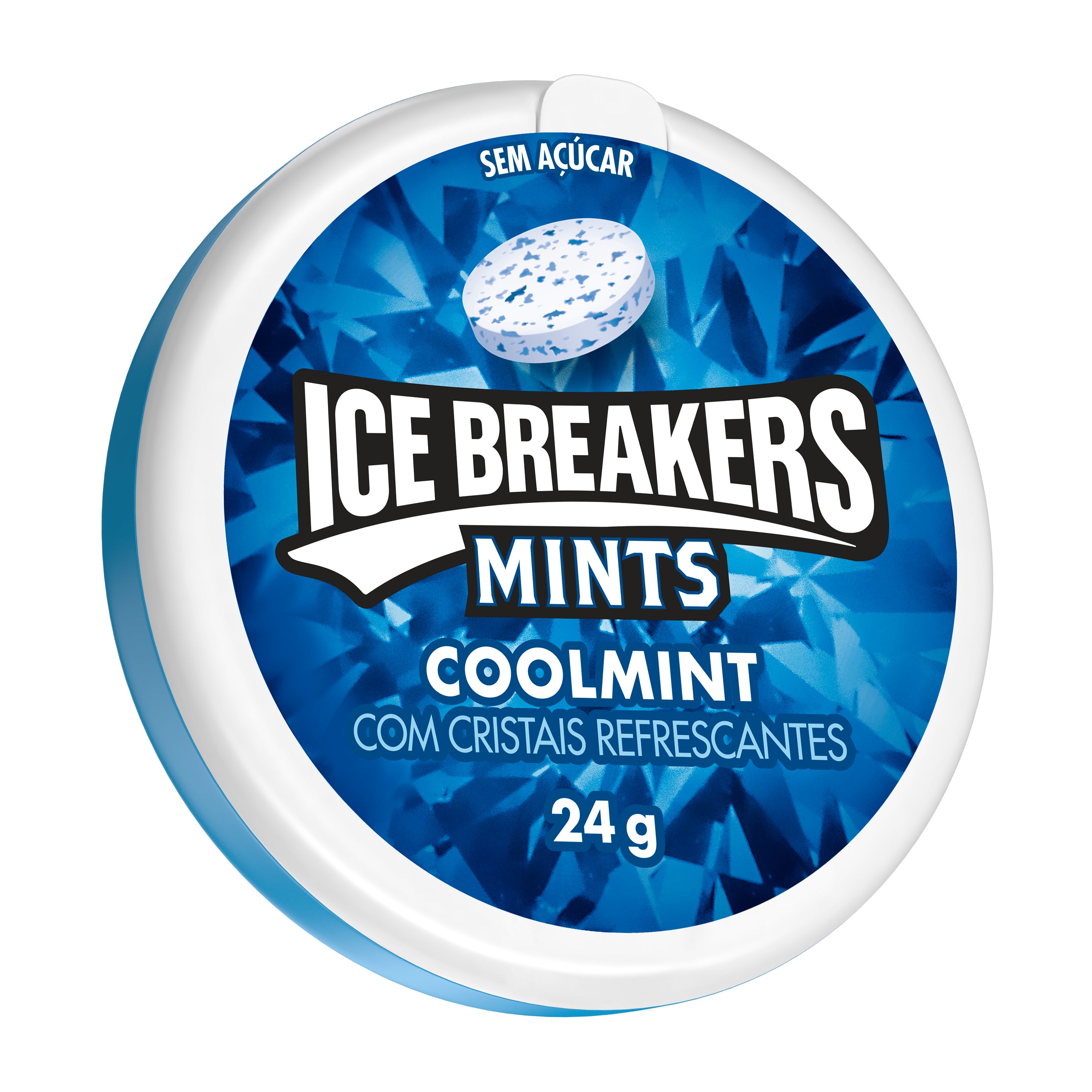 Imagem da embalagem de ICE BREAKERS sabor Mints.